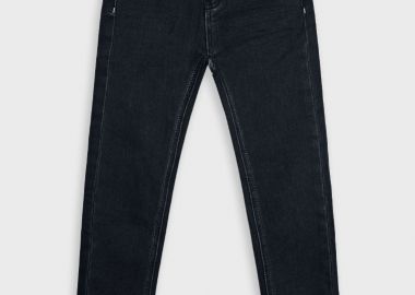 Energiers Basic Line unisex 5τσεπο ελαστικό τζην | ΜΑΥΡΟ ΤΖΗΝ - Energiers - 